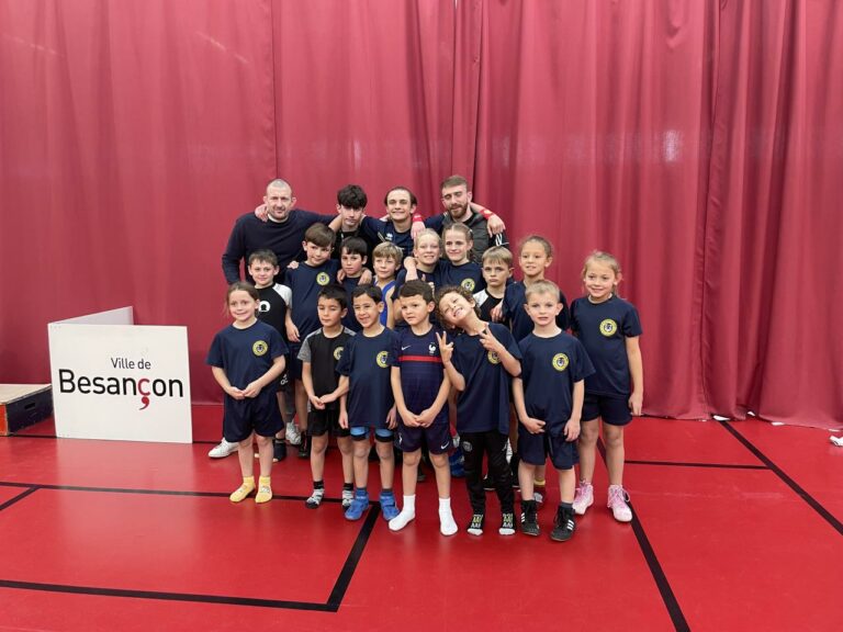 1ere compétition de la saison à Besançon pour les U7-U11